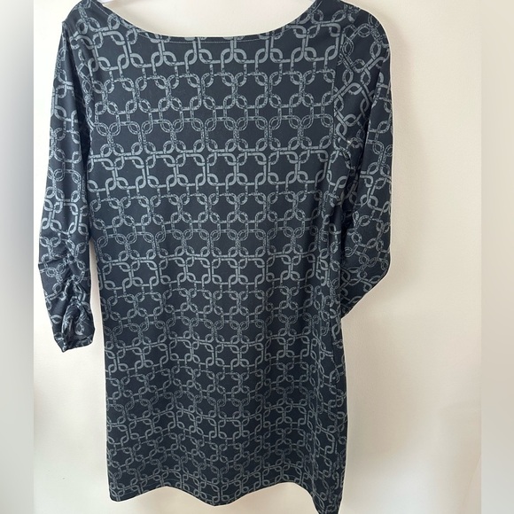 Soybu Ruched 3/4 Sleeves Casual Comfort Dress size medium - Picture 2 of 4